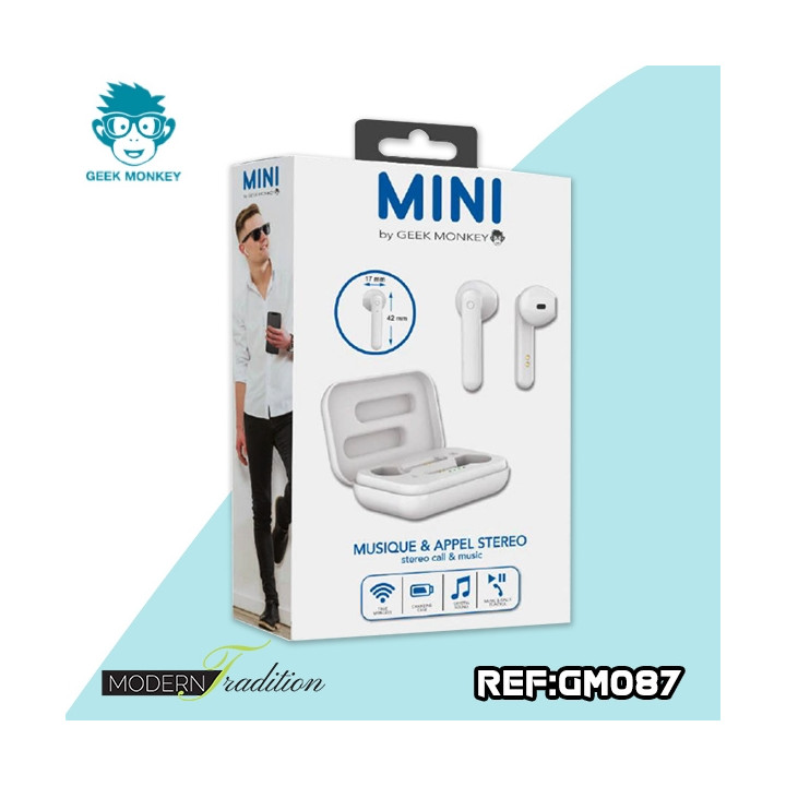 GM - ECOUTEURS BLUETOOTH+eco 0,83