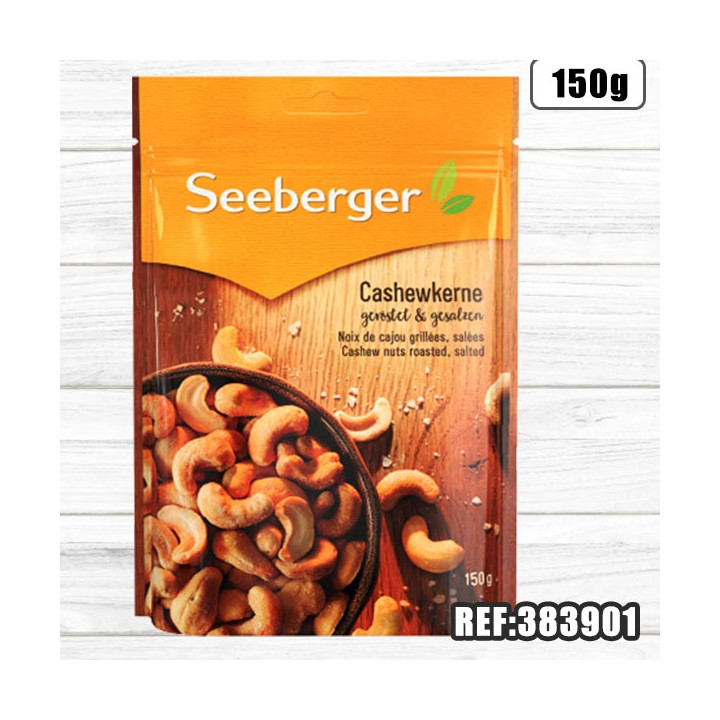S-NOIX DE CAJOU GRILLEES SALEES 150G