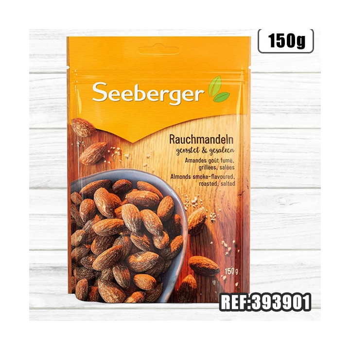 S-AMANDES FUMEES GRILLEES SALEES 150G