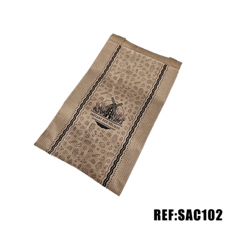 SAC 4 CROISSANTS BRUN  120+45-200 x1000