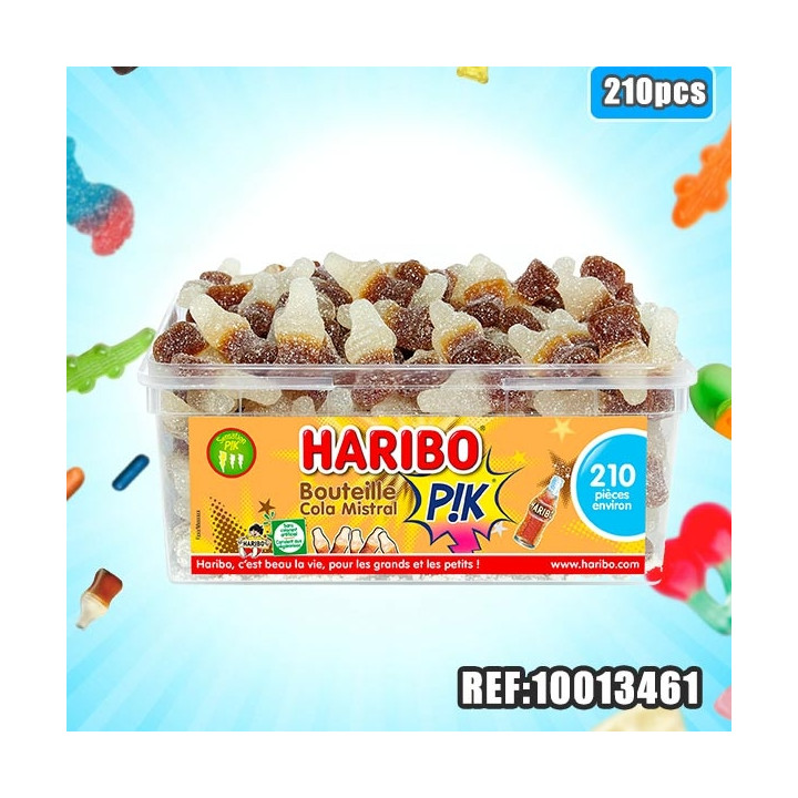 HARIBO colis BOUT COLA MISTRAL PIK x210pcs