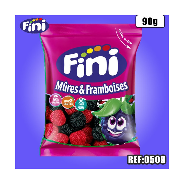 FINI MURES-FRAMBOISES  90G