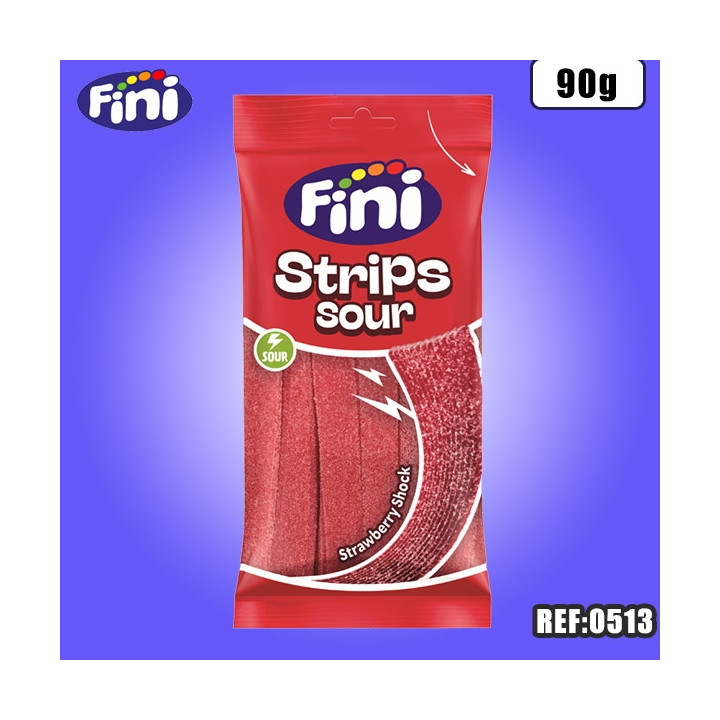 FINI CEINTURE FRAISE FIZZ 90G