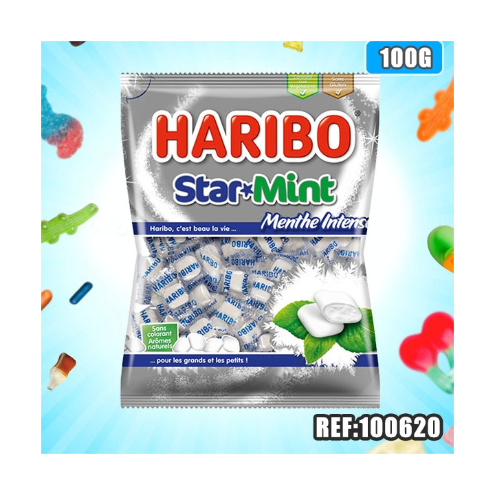 HARIBO sachet STARMINT 100 G