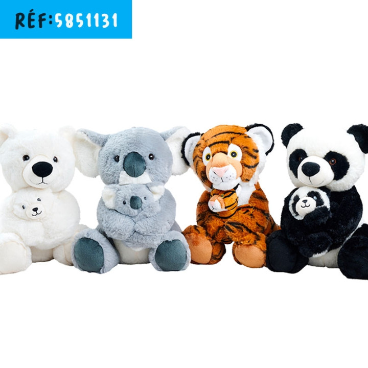 ANIMAUX + BB assortis 30CM