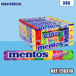 MENTOS ROULEAU RAINBOW  38 G 