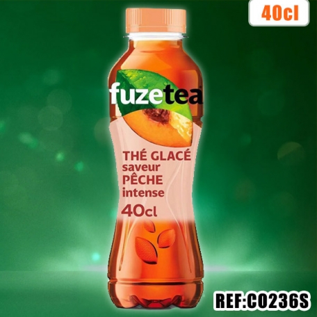 FUZETEA PECHE INTENSE 40CL dont taxe sucre 0,0182€ht
