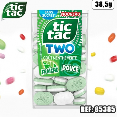 TIC TAC TWO MENTHE FRAICHE/DOUCE 38.5G