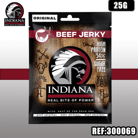 INDIANA JERKY BEEF ORIGINAL 25G
