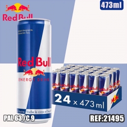 RED BULL ENERGY DRINK 473 ML dont taxe sucre 0.1681€ht