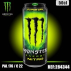 MONSTER NITRO SUPER DRY Bte 50CL dont taxe sucre 0.1952€ht