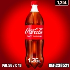 COCA COLA 1.25L PET dont taxe sucre 0,4425€ht