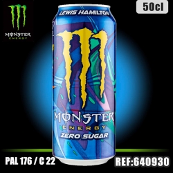 MONSTER TOP SPEED Bte 50CL dont taxe sucre 0.0202€ht