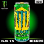 MONSTER RIO PUNCH Bte 50CL dont taxe sucre 0.1252€ht