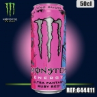 MONSTER ULTRA FANTASY RUBY RED Bte 50CL dont taxe edulc. 0.0202€ht