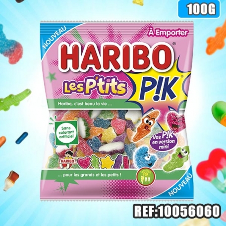 HARIBO sachet P'TITS PIK 100g