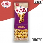 LE STER MADELEINES LONGUES RAISIN 250G