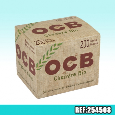 OCB CAHIER COURT 100 FEUILLES CHANVRE BIO