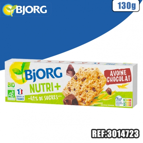 BJORG BISCUITS AVOINE PEPITE CHOCO 130G