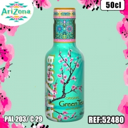 ARIZONA GREEN TEA PET 50 CL dont taxe sucre 0.02€ht