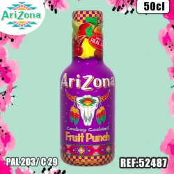 ARIZONA FRUIT PUNCH PET 50 CL dont taxe sucre 0.02€ht
