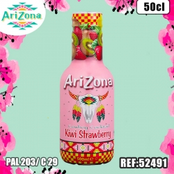 ARIZONA KIWI-FRAISE  PET 50CL dont taxe sucre 0.02€ht