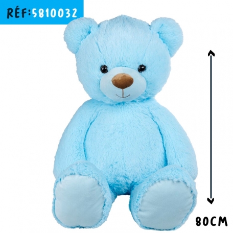 OURS BLEU 80CM