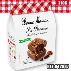 BM BROWNIES CHOCO PECAN 210G