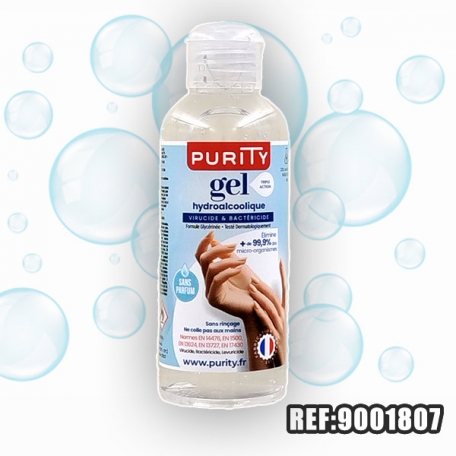 GEL HYDROALCOOLIQUE 100ml 76% alcool