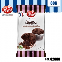 ERTE MUFFINS CHOCOLAT X 2 80G