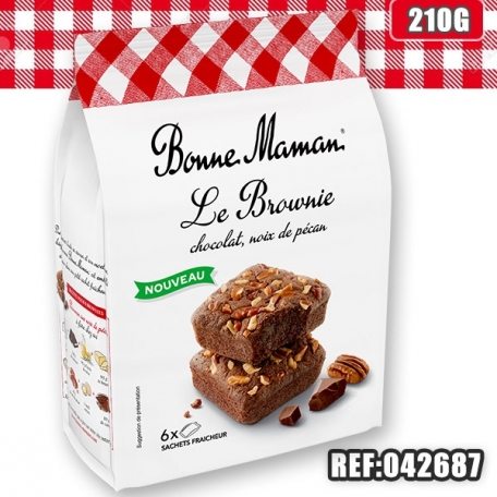BM BROWNIES CHOCO PECAN 210G
