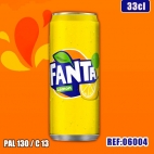 FANTA CITRON 33cl SLIM dont taxe sucre 0.0711€ht