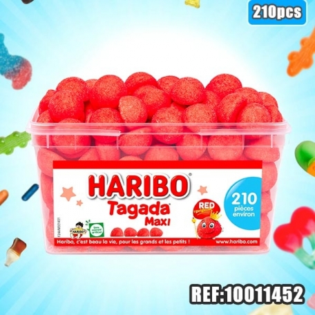 HARIBO colis MAXI TAGADA x210pcs