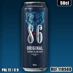 86 BLONDE ORIGINAL 50cl Canette