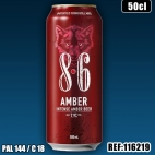 86 AMBER 7.9% 50cl Canette