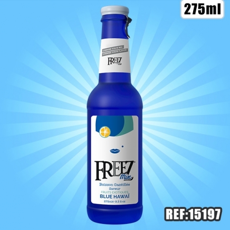 FREEZ BLUE HAWAI 275ML dont taxe sucre 0,0593€ HT***