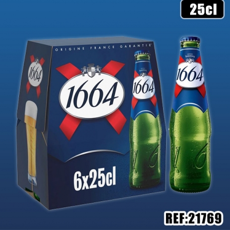 1664 VERRE 25cl Pack de 6