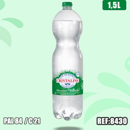 CRISTALINE GAZEIFIEE 1,5L