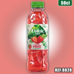 VOLVIC JUICY FRAISE PET 50CL dont taxe sucre 0.02€ht