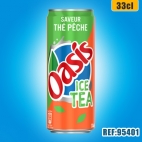 OASIS THE PECHE 33cl SLIM dont taxe sucre 0.015€ht