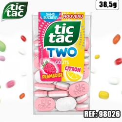 TIC TAC TWO FRAMBOISE CITRON 38.5G