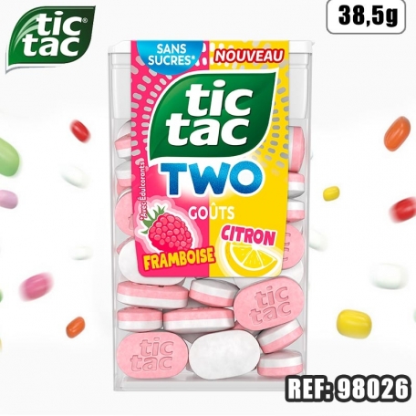 TIC TAC TWO FRAMBOISE CITRON 38.5G