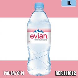EVIAN 1L PET