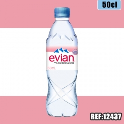 EVIAN 50CL PET