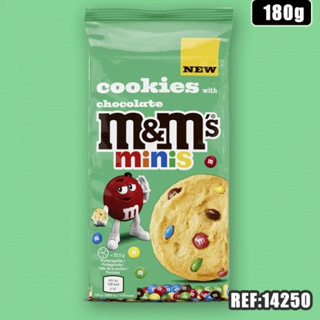 BISCUITS COOKIES 180G M&M'S MINI