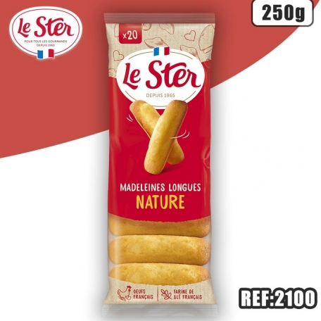LE STER MADELEINE LONGUES NATURE 250G