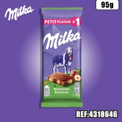 MILKA LAIT NOISETTE TABLETTE 95G
