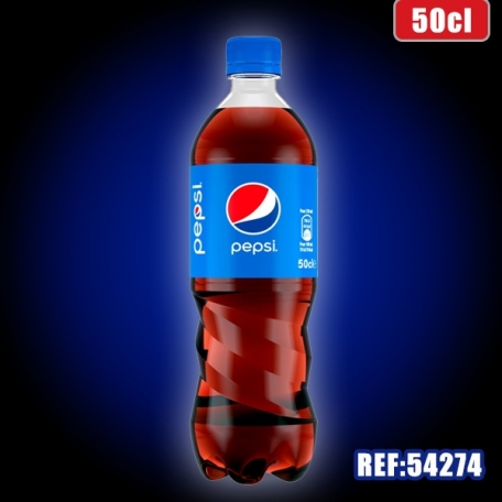 PEPSI REGULAR 50cl PET dont taxe sucre 0,0491€ht