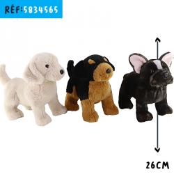 CHIEN 26CM assortis