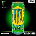 MONSTER RIO PUNCH Bte 50CL dont taxe sucre 0.1252€ht
